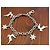 Adorabile bracciale vintage DOLCE & GABBANA con renne e stelle natalizie cristalli - vista 3