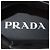 Mocassini Oxford in pelle nera imbottita con piattaforma di Prada Nero - vista 6