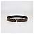 Louis Vuitton Black/Monogram Canvas & Leather Reversible 40MM Initiales Belt - view 4