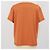 Hermès T-shirt à manches courtes en coton orange brodé avec poche Hermes - vue 3