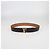 Louis Vuitton Black/Brown Leather LV Initiales Reversible Belt - view 4