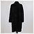 Etro Black Fur Lamb Leather Collar Long Sleeve Coat - view 3