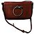 Borsa a tracolla Saint Laurent Serpent Hedi Slimane in pelle marrone