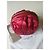 Clutch Christian Dior in raso rosso - vista 4