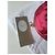 Clutch Christian Dior in raso rosso - vista 9