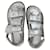 Cambon Sandali Dad Chanel argento pelle  - vista 1