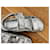 Cambon Sandali Dad Chanel argento pelle  - vista 6