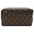Pochette da Toilette Truss Monogram Macassar Louis Vuitton Marrone Nero - vista 2