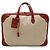 Borsa Boston/Voyage Hermès Victoria 50 in beige e rosso - vista 2