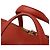 Borsa Boston/Voyage Hermès Victoria 50 in beige e rosso - vista 7