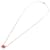 Collier Hermès Pop H Mini Rose Tropic Argent  - vue 3