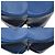 Borsa a Spalla Saumur 35 Epi Louis Vuitton Blu - vista 9