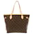 Borsa tote Louis Vuitton Neverfull MM Monogram Rose Beige Marrone - vista 2