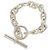 Hermès Bracciale Charm Chaine d'Ancre MM Hermes Argento