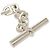 Hermès Bracciale Charm Chaine d'Ancre MM Hermes Argento - vista 5