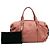 Bolsa Boston em couro laranja com relevo Anagram LOEWE Pescaria - vista 12