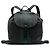 Schwarzer Nappa Intrecciato Drawstring Rucksack von Bottega Veneta