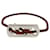 Pulsera de cuero Hermès con charm Castaño Plata  - vista 1