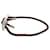 Pulsera de cuero Hermès con charm Castaño Plata  - vista 3
