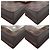 Borsa a Spalla Portobello Damier Louis Vuitton Marrone - vista 4