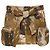 Falda mini cargo de camuflaje Blumarine con cinturón marrón beige Castaño