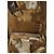 Falda mini cargo de camuflaje Blumarine con cinturón marrón beige Castaño - vista 12