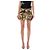 Falda mini cargo de camuflaje Blumarine con cinturón marrón beige Castaño - vista 2