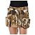 Falda mini cargo de camuflaje Blumarine con cinturón marrón beige Castaño - vista 3