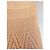 Falda de punto Chloé algodón rosa arena Beige - vista 5