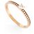 NEUER VANRYCKE SOLITÄR-RING MIT DIAMANTEN IN 18K ROSEGOLD T53