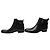NUOVE STIVALI ANKLE BOROUGH LOUIS VUITTON 9 43 PELLE NERA Nero - vista 2