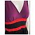 Top Peplum Gucci Nero Viola Rosso Viscosa Porpora - vista 3