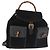 Gucci Vintage Bamboo Suede Medium Nero