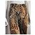 Pantalones Versace con Estampado de Serpiente Marrón Beige Castaño - vista 2