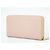 Prada Bow Zip Around Wallet Saffiano Leather Long Pink - view 2
