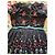 Vestido Ermanno Scervino de tul negro con bordados florales - vista 10