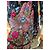 Vestido Ermanno Scervino de tul negro con bordados florales - vista 5