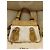 Borsa Chloé in pelle e tela beige Bianco - vista 2