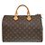 Borsa Louis Vuitton Speedy 35 Monogram Marrone Monogramma