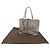 Bolso tote de cuero de ternera gris Tod's Castaño - vista 2