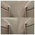 Bolso tote de cuero de ternera gris Tod's Castaño - vista 5