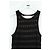 Autre Marque Vestido de algodón negro - vista 2