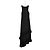 Autre Marque Vestido de algodón negro - vista 3
