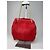Vintage Marni Pelztasche rot - Ansicht 8