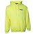 Balenciaga, gelbe Kapuzenjacke mit Logo