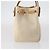 Hermès Herbag Cabas in Tela e Pelle GM Beige - vista 3