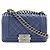 Chanel Boy Chanel gesteppte Medium Blau