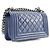 Chanel Boy Chanel gesteppte Medium Blau - Ansicht 2