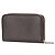 Cartera larga de cuero Gucci G entrelazado Castaño - vista 2