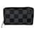 Louis Vuitton Zippy Coin Purse Damier Graphite Wallet Black Cloth  ref.2547155